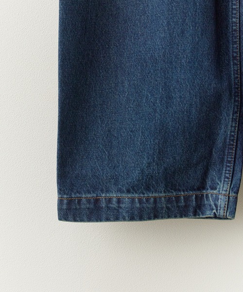 Calvin Klein（カルバン・クライン）の「Calvin Klein/カルバンクライン BARREL BENSON TROUSER ストレートシルエット ワイドデニムパンツ 2026年春夏（デニムパンツ・メンズ・インディゴブルー・32inch/30inch/28inch）」の7枚目の写真