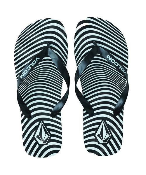 VOLCOM(ボルコム)の「VOLCOM メンズ STONE Sandal ビーチサンダル 【2026年春夏モデル】(サンダル・メンズ・ホワイト/ホワイト×ブルー/ブラック・26cm/27cm/28cm/23cm/24cm/25cm)」の3枚目の写真