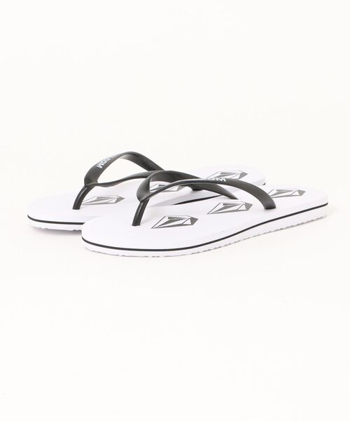 VOLCOM(ボルコム)の「VOLCOM メンズ STONE Sandal ビーチサンダル 【2026年春夏モデル】(サンダル・メンズ・ホワイト/ホワイト×ブルー/ブラック・26cm/27cm/28cm/23cm/24cm/25cm)」の8枚目の写真