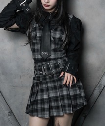 LAZYSLAY（レイジースレイ）の「ビスチェ＆ベルトスカートセットアップ（セットアップ）」