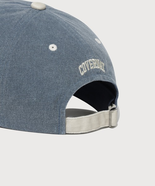 COVERNAT（カバーナット）の「[SOOBIN着用] C-LOGO COZY FIT WASHED COLOR-BLOCK BALL CAP（キャップ・メンズ・ブルー/チャコールグレー・FREE）」の8枚目の写真