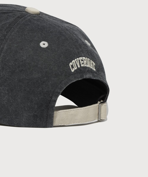 COVERNAT（カバーナット）の「[SOOBIN着用] C-LOGO COZY FIT WASHED COLOR-BLOCK BALL CAP（キャップ・メンズ・ブルー/チャコールグレー・FREE）」の14枚目の写真