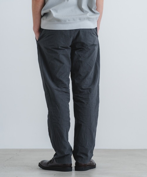 quadro(クオドロ)の「コットンリネンウェザー近江晒イージーパンツ(その他パンツ・メンズ・ストライプ/チェック・MEDIUM)」の20枚目の写真