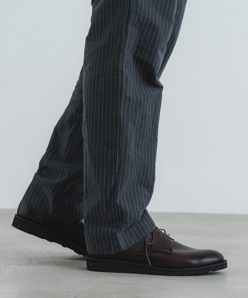 quadro(クオドロ)の「コットンリネンウェザー近江晒イージーパンツ(その他パンツ・メンズ・ストライプ/チェック・MEDIUM)」の17枚目の写真