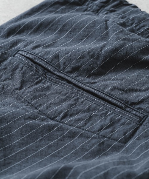 quadro(クオドロ)の「コットンリネンウェザー近江晒イージーパンツ(その他パンツ・メンズ・ストライプ/チェック・MEDIUM)」の11枚目の写真