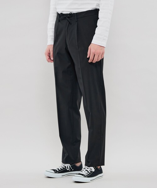 MACKINTOSH LONDON(マッキントッシュ ロンドン)の「【FEATHER-TECH PAC】FLEX WOOLセットアップパンツ(その他パンツ・メンズ・ブラック・38/36/40/42)」の4枚目の写真