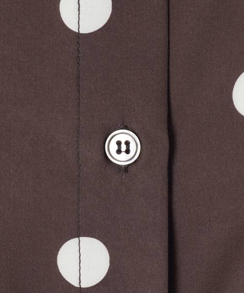 Spick & Span(スピックアンドスパン)の「《一部店舗+WEB限定 / 追加》ドットフレンチスリーブシャツ(シャツ/ブラウス・レディース・その他2/その他4/マルチ・FREE)」の5枚目の写真