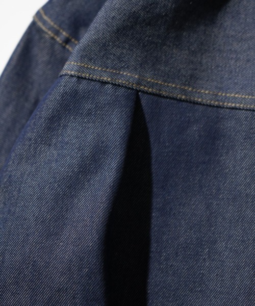 PENNEYS(ぺニーズ)の「PENNEY'S FOREMOST / ペニーズフォアモスト WWⅡ T-BACK JACKET セルビッチ デニムジャケット(デニムジャケット・メンズ・インディゴブルー・40/42/44)」の14枚目の写真