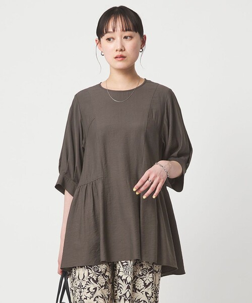 セール】エアリー ボリューム ブラウス（シャツ/ブラウス）｜green