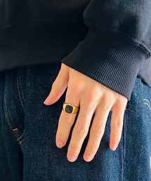 BEATJIVE（ビートジャイブ）の「ミニマルシグネットリング   2タイプ（リング）」