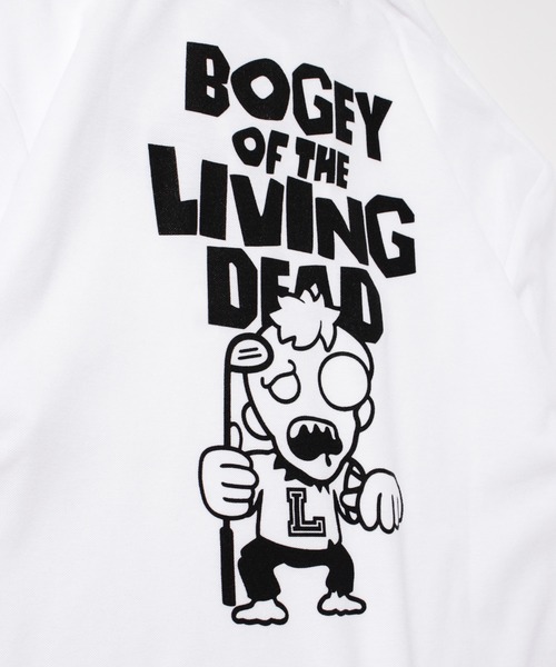 LIBERTY CITY（リバティシティ）の「【LIBERTY CITY/リバティーシティ】 [LIVING DEAD] ドライポロシャツ（ポロシャツ・メンズ・ブラック/ホワイト・3/2/1/4）」の8枚目の写真
