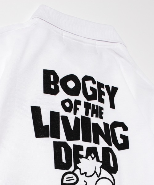 LIBERTY CITY（リバティシティ）の「【LIBERTY CITY/リバティーシティ】 [LIVING DEAD] ドライポロシャツ（ポロシャツ・メンズ・ブラック/ホワイト・3/2/1/4）」の7枚目の写真