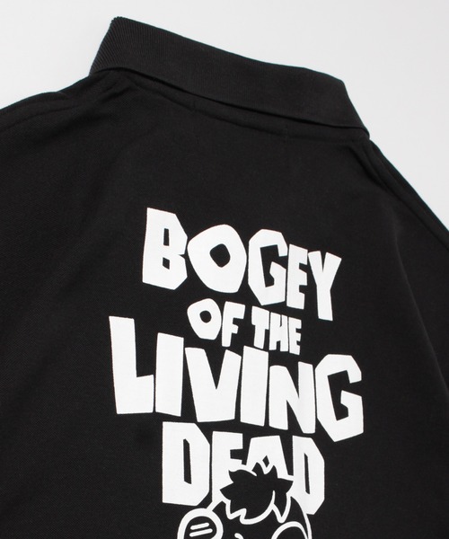 LIBERTY CITY（リバティシティ）の「【LIBERTY CITY/リバティーシティ】 [LIVING DEAD] ドライポロシャツ（ポロシャツ・メンズ・ブラック/ホワイト・3/2/1/4）」の12枚目の写真