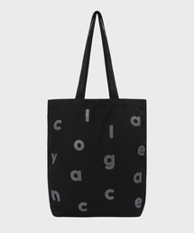 COLLAGEVACANCE（コラージュバカンス）の「Logo Alphabet Cotton Bag (Black)（エコバッグ/サブバッグ）」