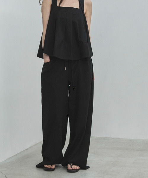 feepur（フェピュール）の「【セットアップ可】リネンミックスイージーパンツ（その他パンツ・レディース・ブラック/アイボリー/ブラウン・TALL/MEDIUM/SMALL）」の11枚目の写真