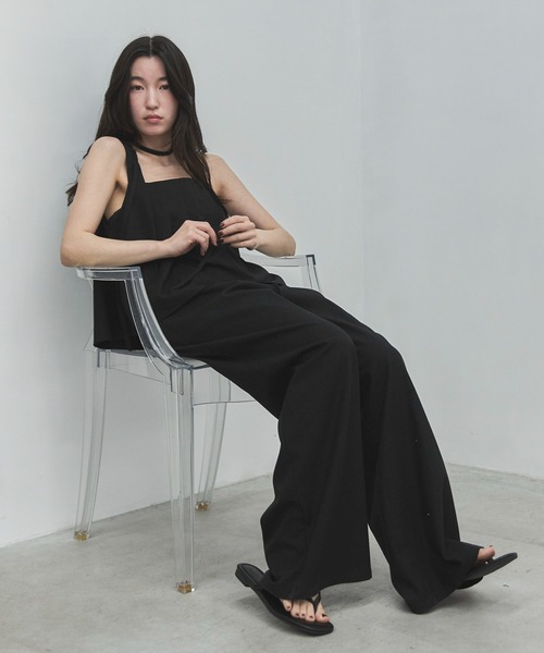 feepur（フェピュール）の「【セットアップ可】リネンミックスイージーパンツ（その他パンツ・レディース・ブラック/アイボリー/ブラウン・TALL/MEDIUM/SMALL）」の10枚目の写真