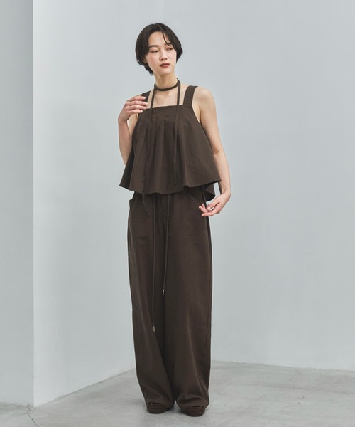 feepur（フェピュール）の「【セットアップ可】リネンミックスイージーパンツ（その他パンツ・レディース・ブラック/アイボリー/ブラウン・TALL/MEDIUM/SMALL）」の13枚目の写真