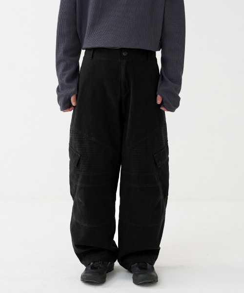 NOUN(ノウン)の「washed biker cargo pants (black)(その他パンツ・メンズ・その他・1/2/0)」の1枚目の写真