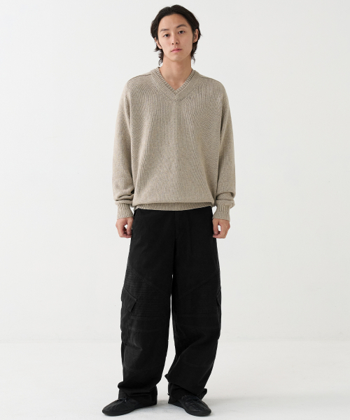 NOUN(ノウン)の「washed biker cargo pants (black)(その他パンツ・メンズ・その他・1/2/0)」の4枚目の写真