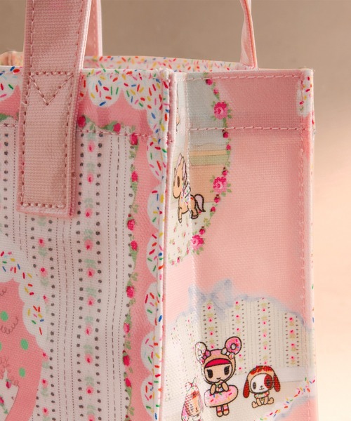 Cath Kidston(キャスキッドソン)の「tokidoki スモール ブックバッグ Tokidoki Town(ハンドバッグ・レディース・ピンク・FREE)」の15枚目の写真