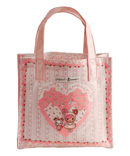 Cath Kidston(キャスキッドソン)の「tokidoki スモール ブックバッグ Tokidoki Town(ハンドバッグ・レディース・ピンク・FREE)」の14枚目の写真