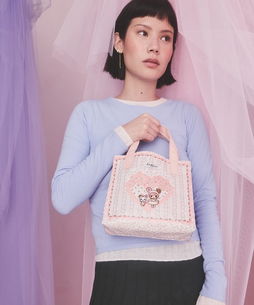 Cath Kidston(キャスキッドソン)の「tokidoki スモール ブックバッグ Tokidoki Town(ハンドバッグ・レディース・ピンク・FREE)」の8枚目の写真