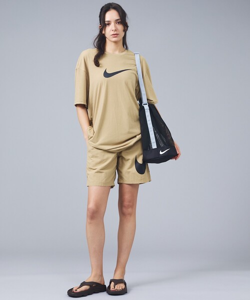 NIKE（ナイキ）の「【NIKE / ナイキ】1994046 メッシュワンショルダーバッグ / 12L / ユニセックス（ショルダーバッグ・メンズ・グレー/サックスブルー/ブラック・フリー）」の4枚目の写真