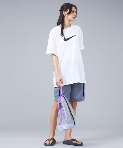 NIKE（ナイキ）の「【NIKE / ナイキ】1994046 メッシュワンショルダーバッグ / 12L / ユニセックス（ショルダーバッグ・メンズ・グレー/サックスブルー/ブラック・フリー）」の18枚目の写真