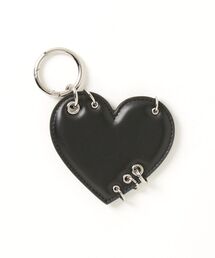 JUSTINE CLENQUET（ジュスティーヌクランケ）の「JUSTINE CLENQUET/ジュスティーヌ・クランケ/HEART BLACK NAPPA KEYCHAIN（キーケース/キーアクセサリー）」