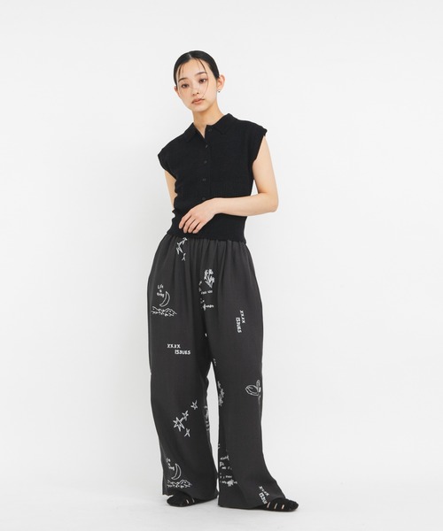 KBF(ケイビーエフ)の「スリーブレスニットシャツ(ニット/セーター・レディース・グリーン系その他/ベージュ系その他/アイボリー/ブラック・ONE)」の15枚目の写真