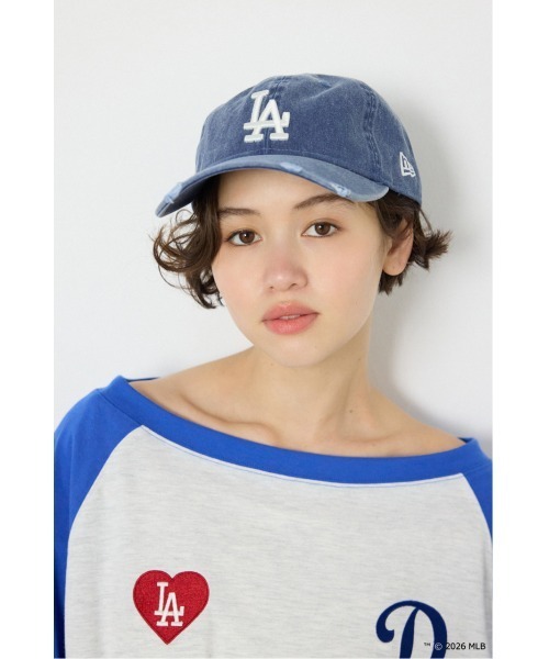 RODEO CROWNS WIDE BOWL(ロデオクラウンズワイドボウル)の「NEW ERA 9TWENTY MLB CAP(キャップ・レディース・ブラック/グレー系その他/ブルー/ネイビー/ブラウン・FREE)」の1枚目の写真