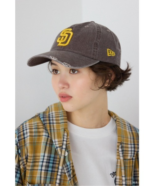 RODEO CROWNS WIDE BOWL(ロデオクラウンズワイドボウル)の「NEW ERA 9TWENTY MLB CAP(キャップ・レディース・ブラック/グレー系その他/ブルー/ネイビー/ブラウン・FREE)」の4枚目の写真