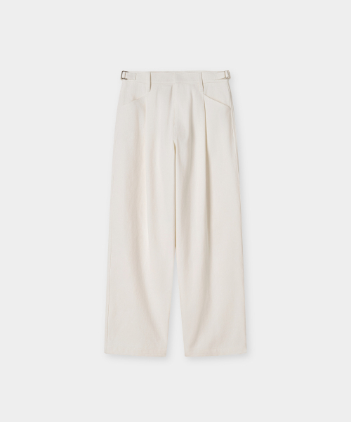 J'RIUM(ジェイリウム)の「ドリュー ワイドフィットジーンズ ホワイト(デニムパンツ・メンズ・その他・MEDIUM/LARGE)」の3枚目の写真