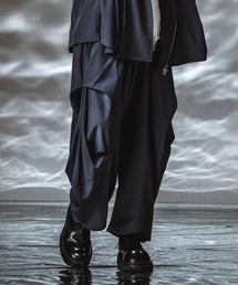 NO ID.（ノーアイディ）の「【NO ID.】Gathered Drape Easy Trousers / ギャザードレープ イージートラウザーズ（その他パンツ）」