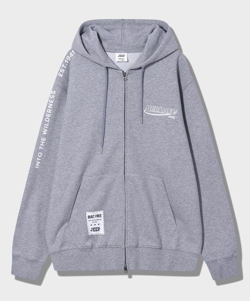 JEEP(ジープ)の「RUSHラインフードジップアップ (JQ5TZU203MG)(パーカー・レディース・その他・SMALL/MEDIUM/LARGE/X-LARGE/2XL)」の3枚目の写真