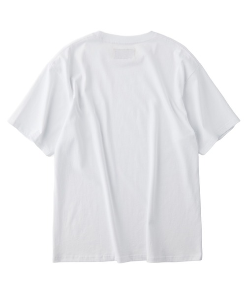 UNIVERSAL OVERALL（ユニバーサルオーバーオール）の「UNIVERSAL OVERALL / POCKET TEE / 半袖ポケットTシャツ（Tシャツ/カットソー・メンズ・ブラック/グレイッシュブルー/ホワイト/オートミール/ミント/ネイビー・XL/M/S/L）」の19枚目の写真