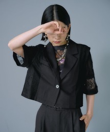 HARE（ハレ）の「レースキリカエジャケット(HARE)（テーラードジャケット）」