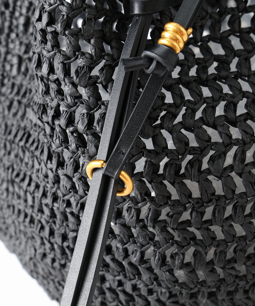 Spick & Span(スピックアンドスパン)の「GIANNI CHIARINI / ジャンニ キアリーニ NEFELI(ハンドバッグ・レディース・ブラック/ベージュ・FREE)」の17枚目の写真