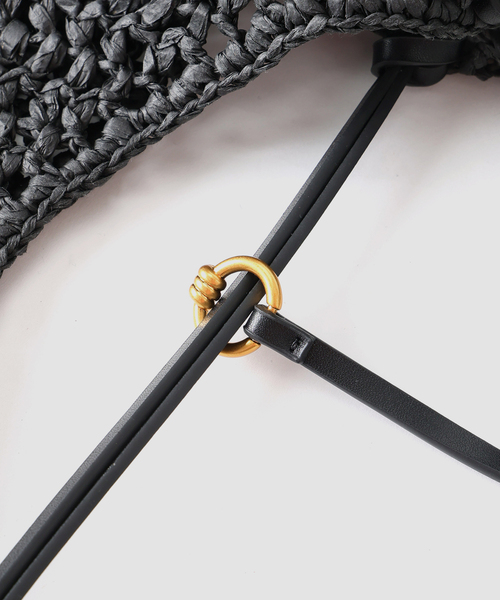 Spick & Span(スピックアンドスパン)の「GIANNI CHIARINI / ジャンニ キアリーニ NEFELI(ハンドバッグ・レディース・ブラック/ベージュ・FREE)」の18枚目の写真