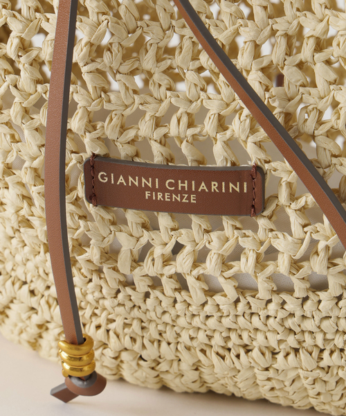 Spick & Span(スピックアンドスパン)の「GIANNI CHIARINI / ジャンニ キアリーニ NEFELI(ハンドバッグ・レディース・ブラック/ベージュ・FREE)」の22枚目の写真