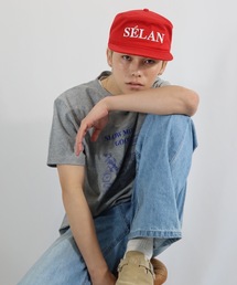 SELAN（セラン）の「【ユニセックス】SELAN ロゴワークキャップ（キャップ）」