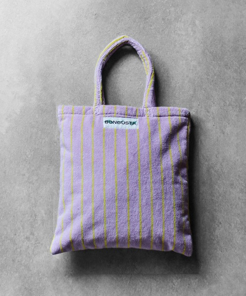 BONGUSTA(ボングスタ)の「(BONGUSTA)NARAM TOTEBAG(トートバッグ・レディース・ピンク/ホワイト/ブラウン/ライトパープル/オフホワイト/ブルー・ONE SIZE)」の6枚目の写真