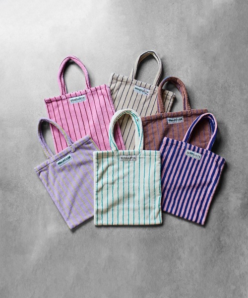 BONGUSTA(ボングスタ)の「(BONGUSTA)NARAM TOTEBAG(トートバッグ・レディース・ピンク/ホワイト/ブラウン/ライトパープル/オフホワイト/ブルー・ONE SIZE)」の22枚目の写真