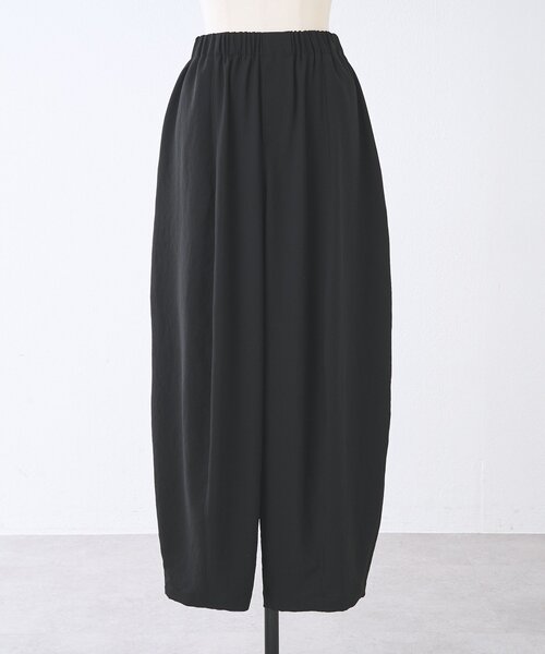 BEARDSLEY(ビアズリー)の「ストレッチジョーゼットバレルパンツ【セットアップ】(その他パンツ・レディース・ブラック/ネイビー・FREE)」の3枚目の写真