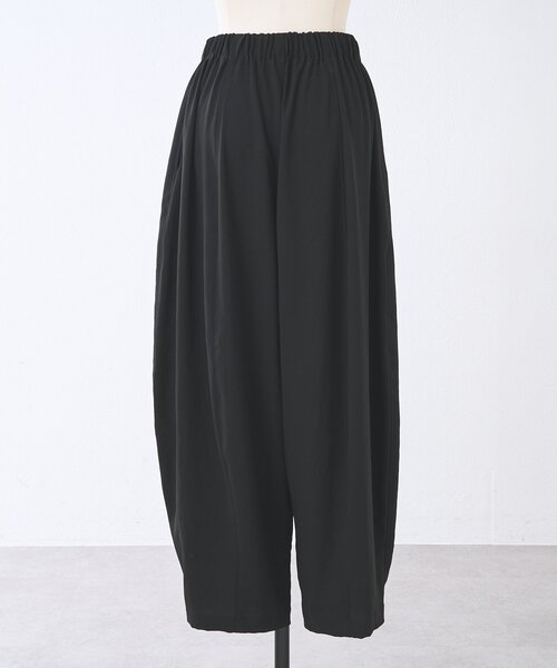 BEARDSLEY(ビアズリー)の「ストレッチジョーゼットバレルパンツ【セットアップ】(その他パンツ・レディース・ブラック/ネイビー・FREE)」の4枚目の写真