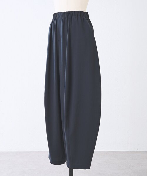 BEARDSLEY(ビアズリー)の「ストレッチジョーゼットバレルパンツ【セットアップ】(その他パンツ・レディース・ブラック/ネイビー・FREE)」の6枚目の写真