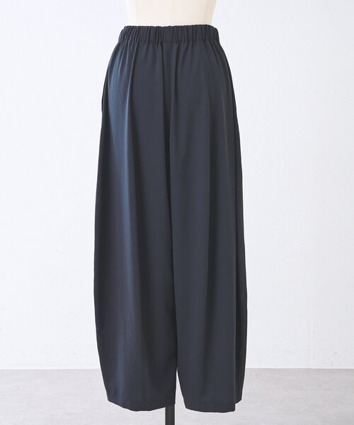 BEARDSLEY(ビアズリー)の「ストレッチジョーゼットバレルパンツ【セットアップ】(その他パンツ・レディース・ブラック/ネイビー・FREE)」の8枚目の写真