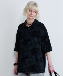 AIVER（アイバー）の「AIVER　オパール加工シアー天竺ポロ（ポロシャツ）」