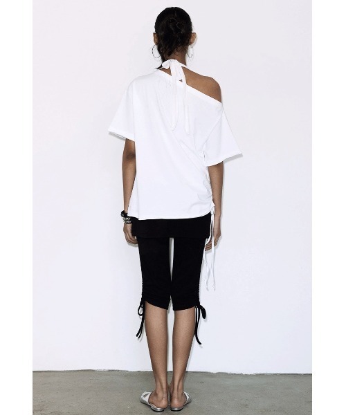 FANCY CLUB(ファンシークラブ)の「A'GEM/9 × .kom 『FANCY CLUB/ファンシークラブ』HOTFIX SHIRRING SKIRT LEGGINGS/ホットフィックスシャーリングスカートレギンス(スカート・レディース・ブラック・FREE)」の7枚目の写真