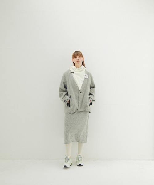 STOF（ストフ）の「STOF/ストフ/Anarchy Shawl Short Coat（その他アウター・メンズ・グレー/ブラック・M/S）」の16枚目の写真
